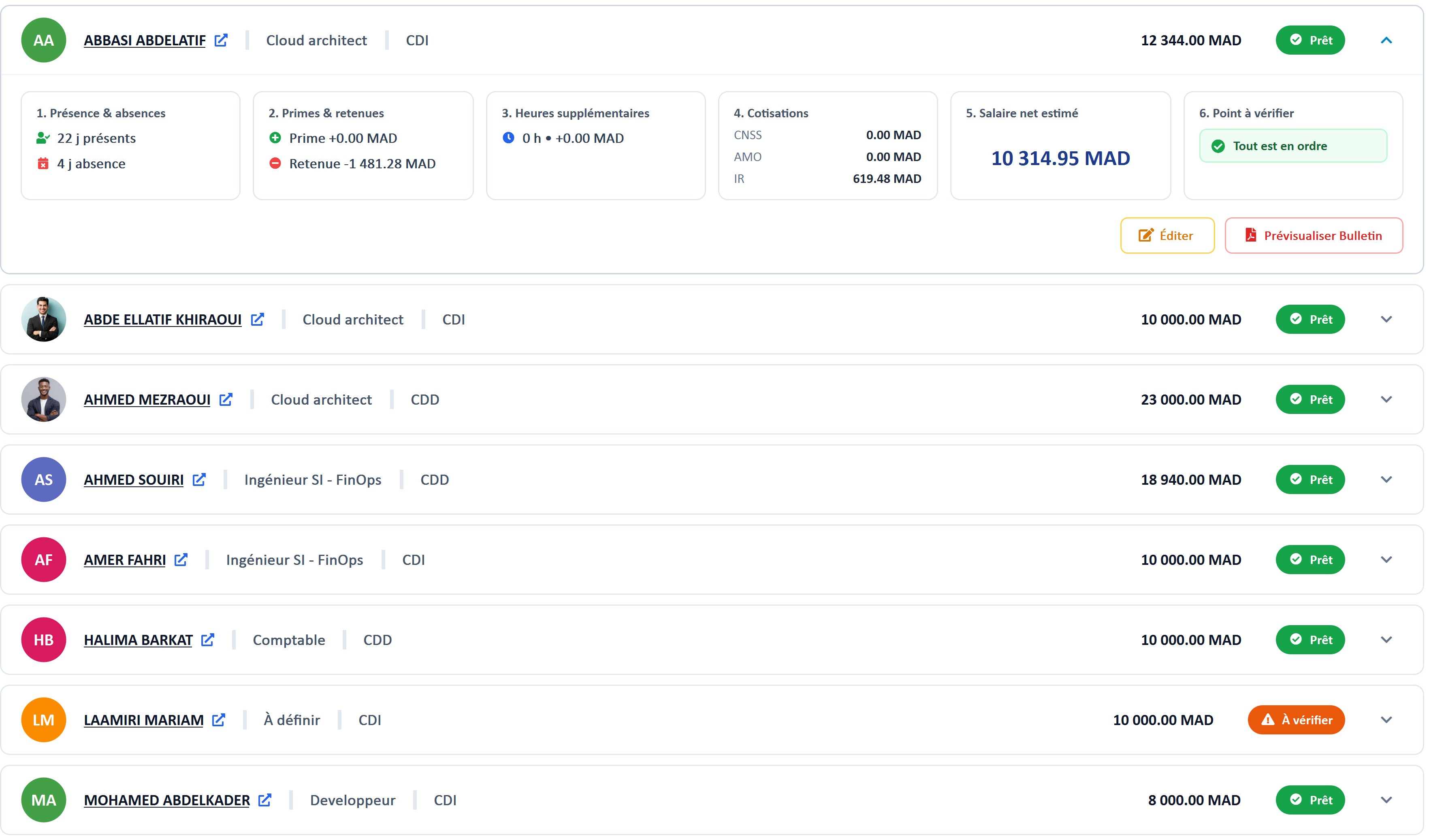 Gestion de Paie NovaGes - Conforme CNSS, AMO & IR
